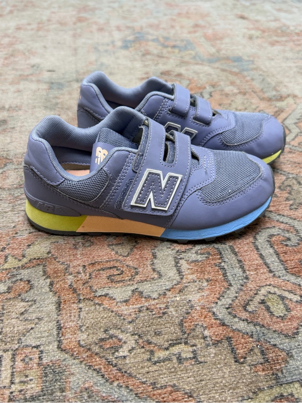 New Balance 574 Purple Kids Lifestyle PV574MSD Size 2